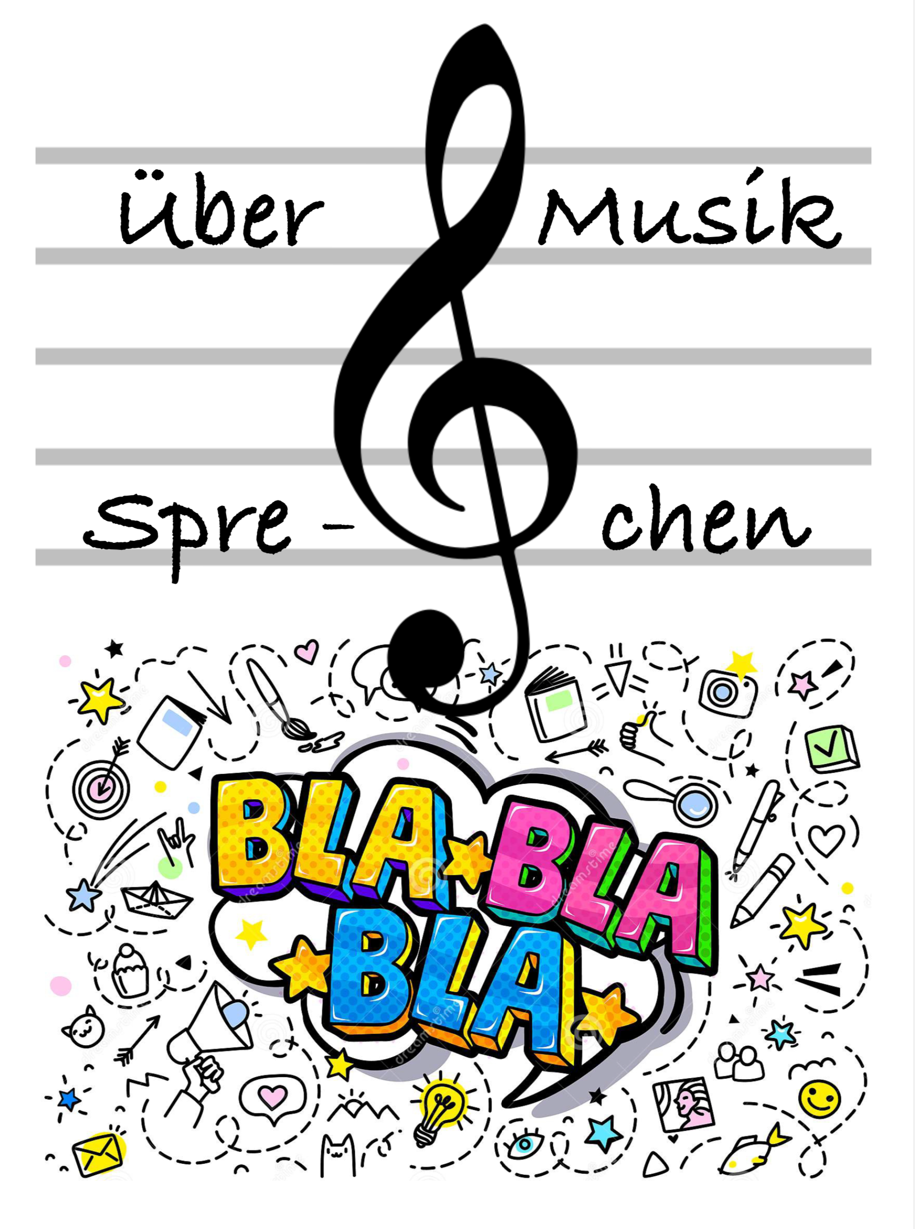 Titelseite des Heftes 'Über Musik sprechen'